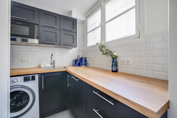 Modern appartement bij Gare de l'Est – 2 personen - thumbnail 5