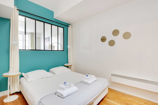Stijlvol appartement in bruisend hart van Parijs, vlakbij metrolijnen - thumbnail 4