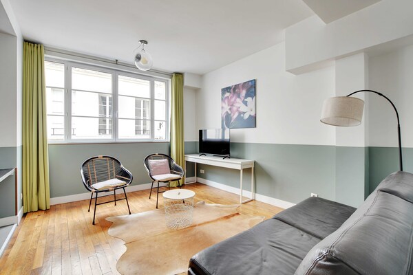 Stijlvol appartement in bruisend hart van Parijs, vlakbij metrolijnen - thumbnail 6