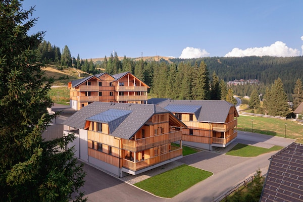 Ruim appartement in Lachtal met privésauna en piste-uitzicht - thumbnail 3