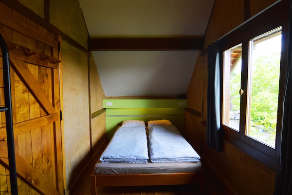 Rustiek boshuis met privésauna voor 5 personen in Vloesberg - thumbnail 5