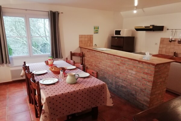 Comfortabel appartement Gite 5 in bosrijke omgeving nabij Quend-Plage - thumbnail 6