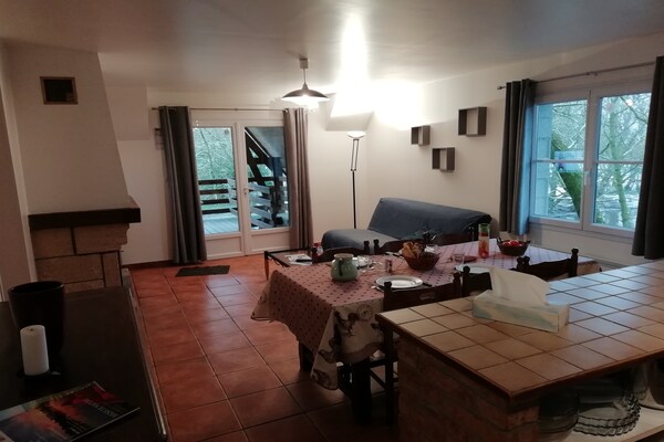 Comfortabel appartement Gite 5 in bosrijke omgeving nabij Quend-Plage - thumbnail 4