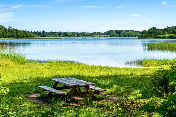 Knusse 4-persoons vakantiehut nabij het Hampenmeer in Midden-Jutland - thumbnail 2