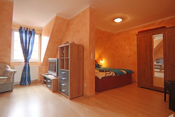 3-persoons appartement in Röbel op 500 m van het meer - thumbnail 2
