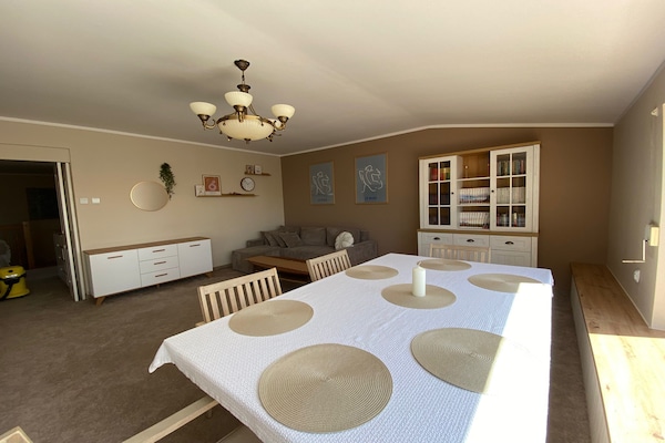 Op 650 m van zee: ruim appartement met wellness in centrum Kolobrzeg - thumbnail 6