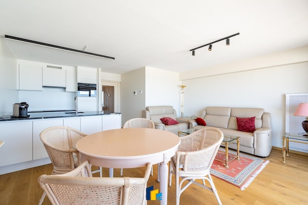 Zeezichtappartement met balkon voor 4 personen in Blankenberge - thumbnail 3