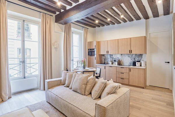 Stijlvol gerenoveerd appartement in het hart van Le Marais, Parijs · 53 m² - thumbnail 1