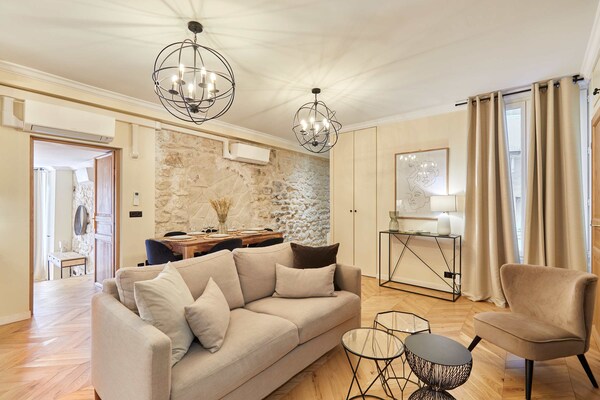 Luxe appartement 6p in hartje Parijs, vlakbij Marais en Montorgueil - thumbnail 3