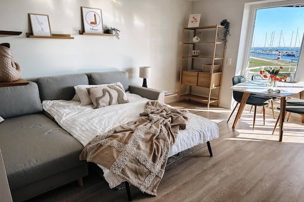 6-persoons appartement aan zee in Orth: FeWo Hygge Havn - thumbnail 1