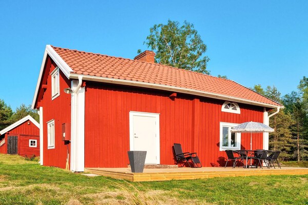 Knus vrijstaand vakantiehuis aan het meer in Småland - thumbnail 3