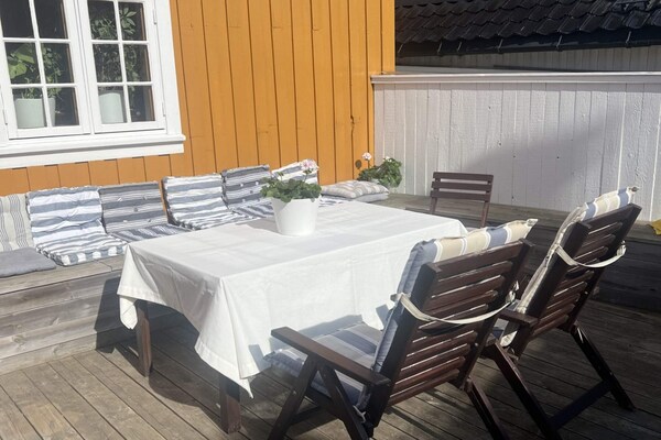 Historisch vakantiehuis aan de Larvikfjord met panoramisch uitzicht - thumbnail 5