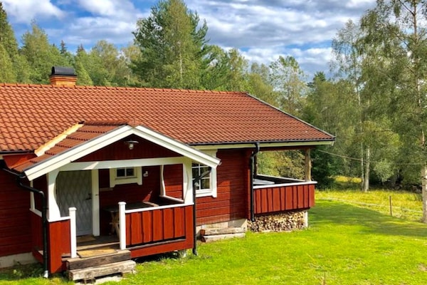 Authentieke blokhut bij het Gopenmeer in Dalarna voor 8 personen - thumbnail 4