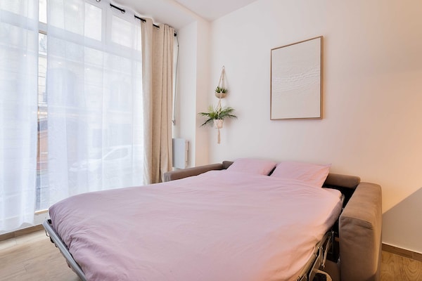 Licht appartement in het 8e arrondissement, tussen Saint-Lazare en Champs-Élysées - thumbnail 3