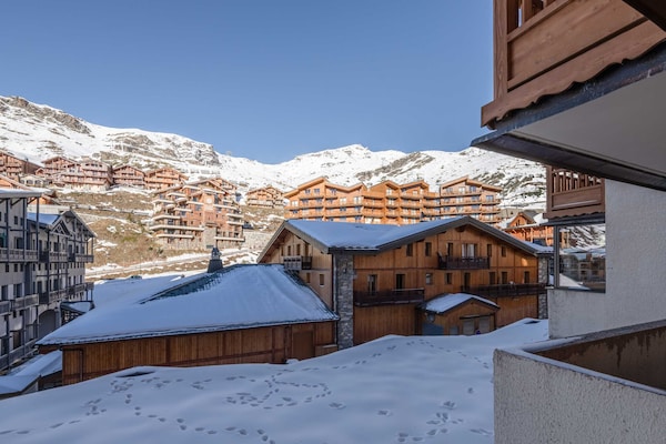 Knus hoekappartement in Val Thorens, direct aan de piste - thumbnail 2