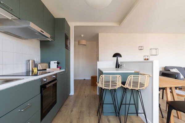 Architecturaal appartement in Villeurbanne, 2 slaapkamers, 4 personen - thumbnail 3