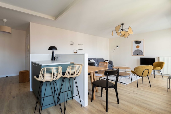 Architecturaal appartement in Villeurbanne, 2 slaapkamers, 4 personen - thumbnail 2