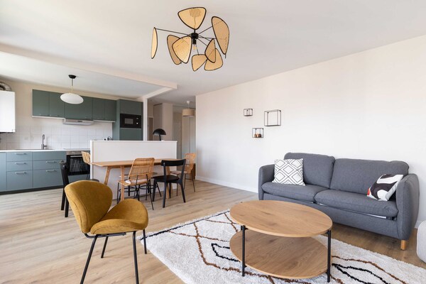Architecturaal appartement in Villeurbanne, 2 slaapkamers, 4 personen - thumbnail 6