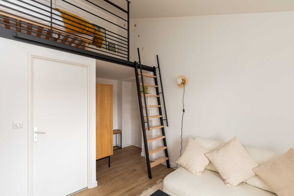 Knus gerenoveerd studio-appartement vlakbij Lyon, 10 minuten naar het centrum - thumbnail 6
