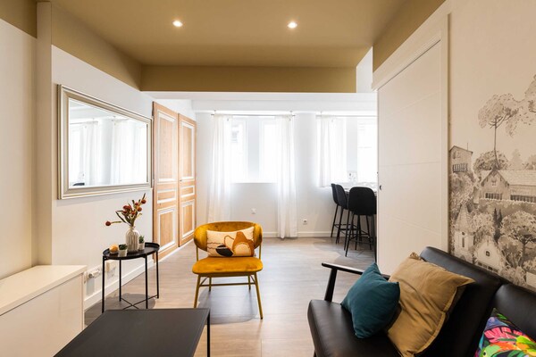 Licht appartement in centrum Lyon met 2 slaapkamers, vlakbij Cordeliers - thumbnail 6