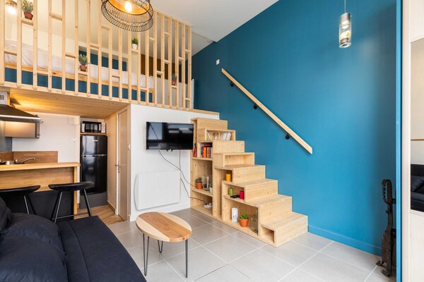 Sfeervol appartement voor 2 personen in Lyon Croix-Rousse - thumbnail 4
