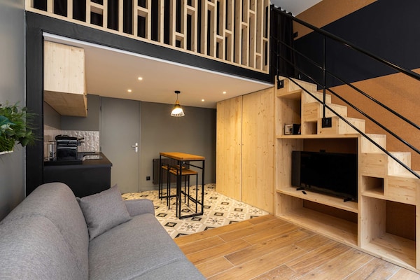 Knus bosappartement voor 2 in Lyon, op 2,9 km van het centrum - thumbnail 2