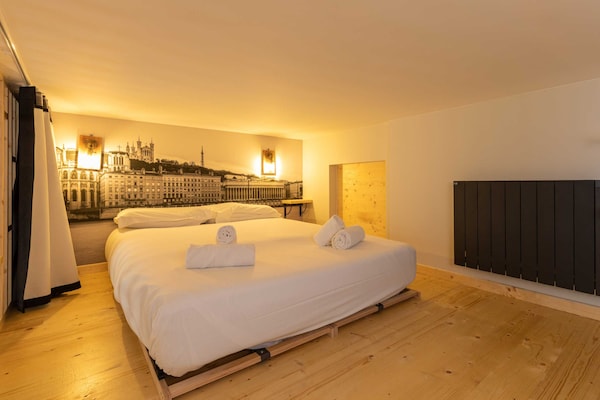 Knus bosappartement voor 2 in Lyon, op 2,9 km van het centrum - thumbnail 5