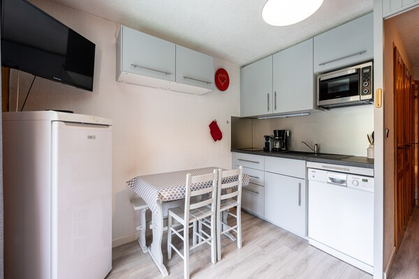 Knus appartement voor 4 personen met balkon op 550m van de skilift in Morillon - thumbnail 4