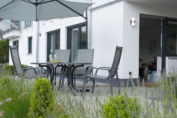 Modern vakantieappartement met panoramisch uitzicht op de Moezel in Dieblich - thumbnail 5