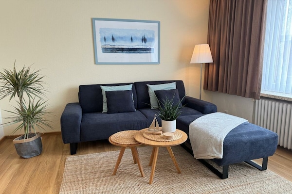 Nordstrandperle 2: knus appartement met balkon op 3 km van centrum Norderney - thumbnail 4