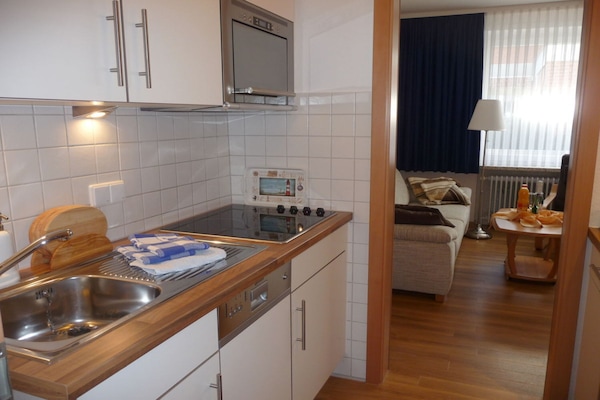 Sandperle 6: knus appartement met balkon op Norderney - thumbnail 5