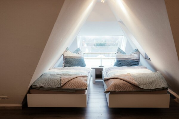 Comfortabel appartement aan de Noordzeekust in Dorum-Neufeld, vlakbij haven en strand - thumbnail 5