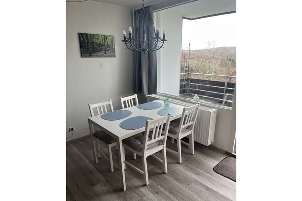Knus appartement in Altenau met balkon en uitzicht op de Harz - thumbnail 5
