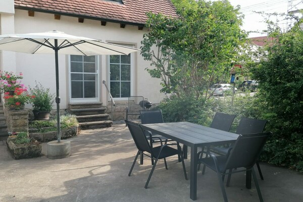 Ruim appartement in Freudenbach met terras, vlakbij Creglingen - thumbnail 4