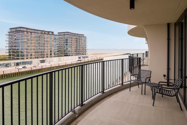 Luxe appartement met panoramisch uitzicht over Westerschelde en jachthaven - thumbnail 5