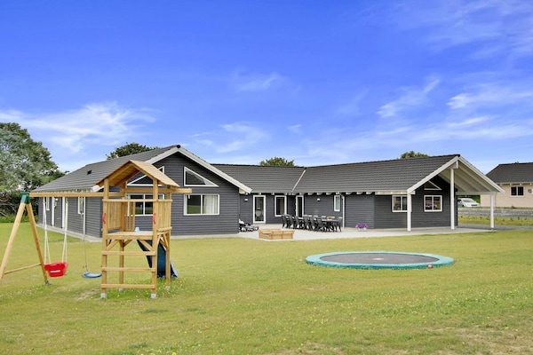 Luxe vakantiehuis met zwembad en wellness aan golfbaan in Bogense, Denemarken - thumbnail 5