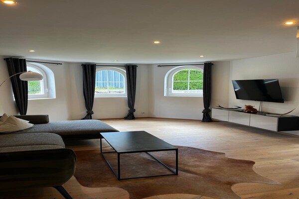 Zonnig appartement aan golfbaan in Reith bij Seefeld met eigen tuin - thumbnail 4