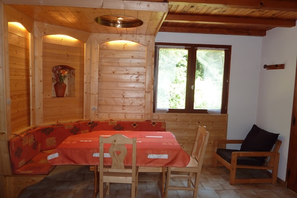 Vrijstaand chalet voor 5 in de Vogezen, vlakbij bos en skilift - thumbnail 6