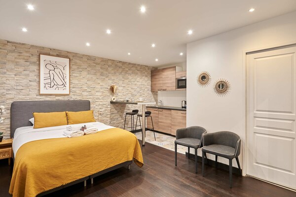 Charmante studio in Le Marais, tussen Place des Vosges en Picasso Museum - thumbnail 3