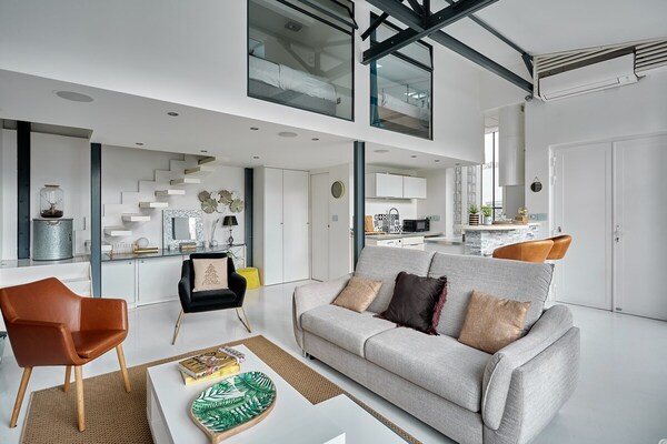 Stijlvol duplex appartement in hartje Parijs nabij Rue Montorgueil - thumbnail 3