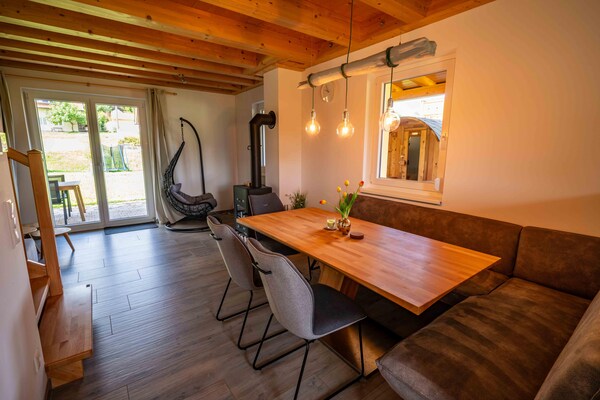 Ruim vakantiehuis aan de skipiste in Seltschach met sauna en tuin - thumbnail 3