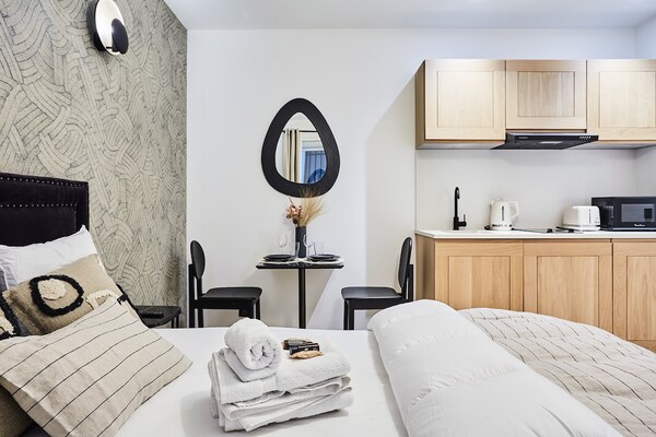 Compact & stijlvol appartement in trendy Parijs, vlakbij Rue Montorgueil - thumbnail 6