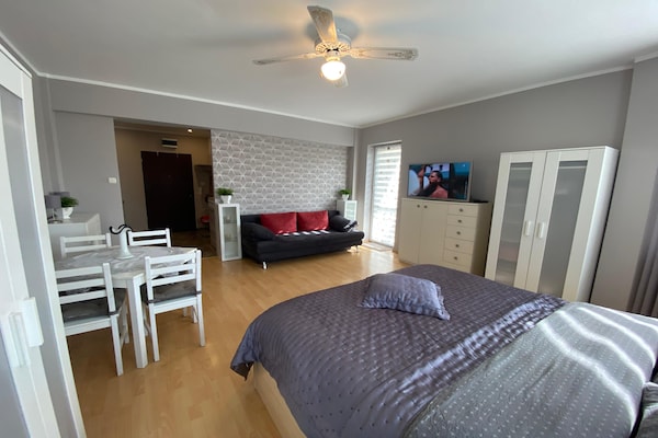 Op 350 m van het strand: Comfortabel appartement in Międzyzdroje - thumbnail 3