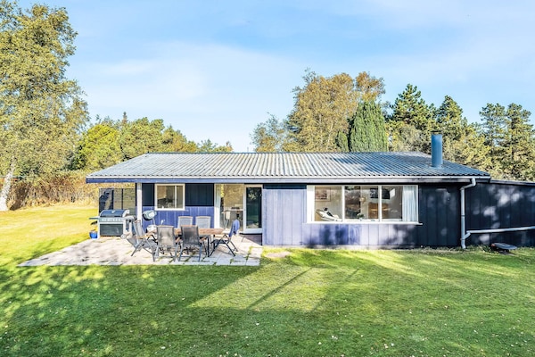 Vrijstaand vakantiehuis aan de golfbaan, 470m van strand Marielyst - thumbnail 3