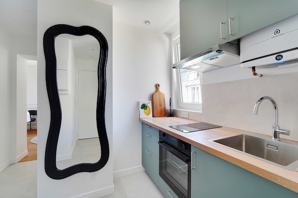 Compact studio-appartement bij de Eiffeltoren en Seine in het 15e arrondissement - thumbnail 2