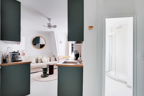 Knus appartement vlakbij de Eiffeltoren en Seine in het 15e arrondissement - thumbnail 3