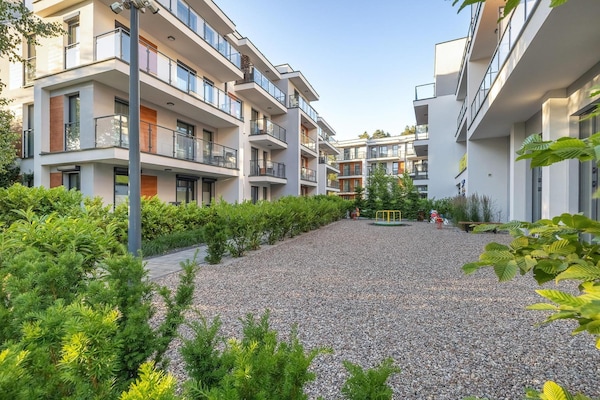 Wellness-appartement in Pobierowo op 450 meter van de zee - thumbnail 1