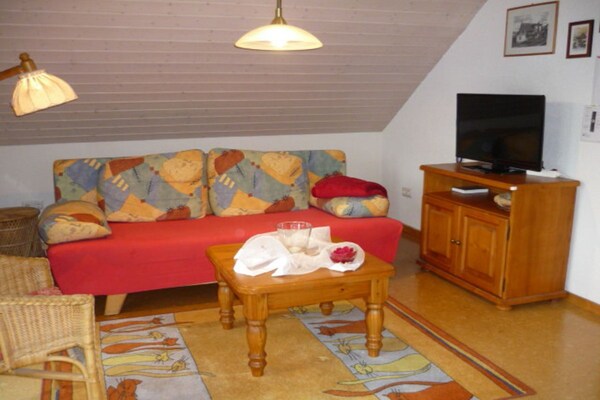 Ruim studio-appartement met balkon en uitzicht over het Nahedal in Kirn-Sulzbach - thumbnail 5