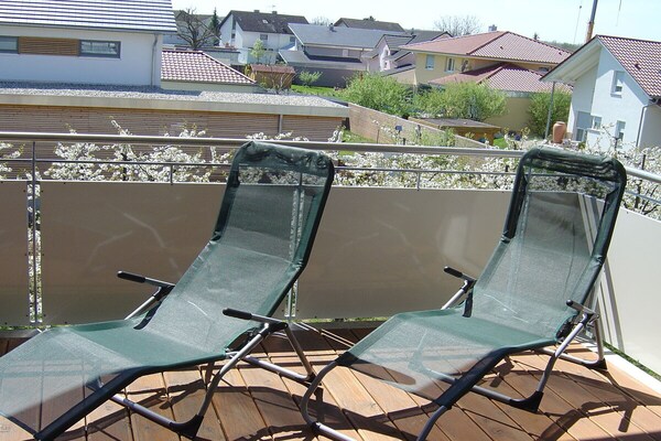 Panoramisch appartement aan de Rijn bij Europa-Park voor 9 personen - thumbnail 3