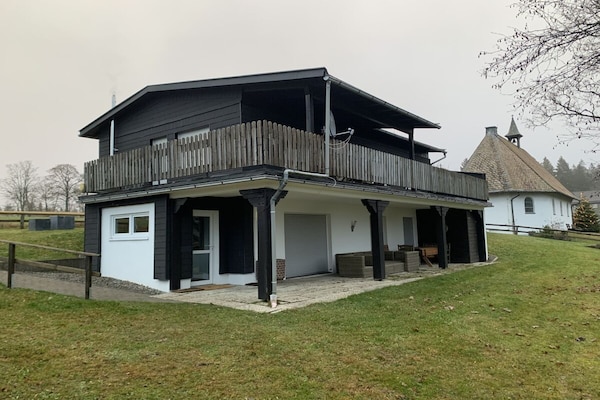 Vakantiehuis Schanze 20: 8 pers., uitzicht Rothaargebergte, aan de Rothaarsteig - thumbnail 2
